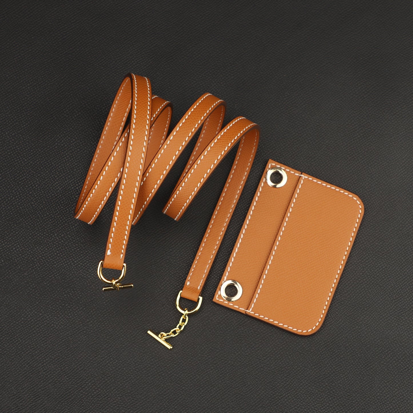 Handmade The Epsom insert with wallet strap for Kelly Pocket Compact wallet