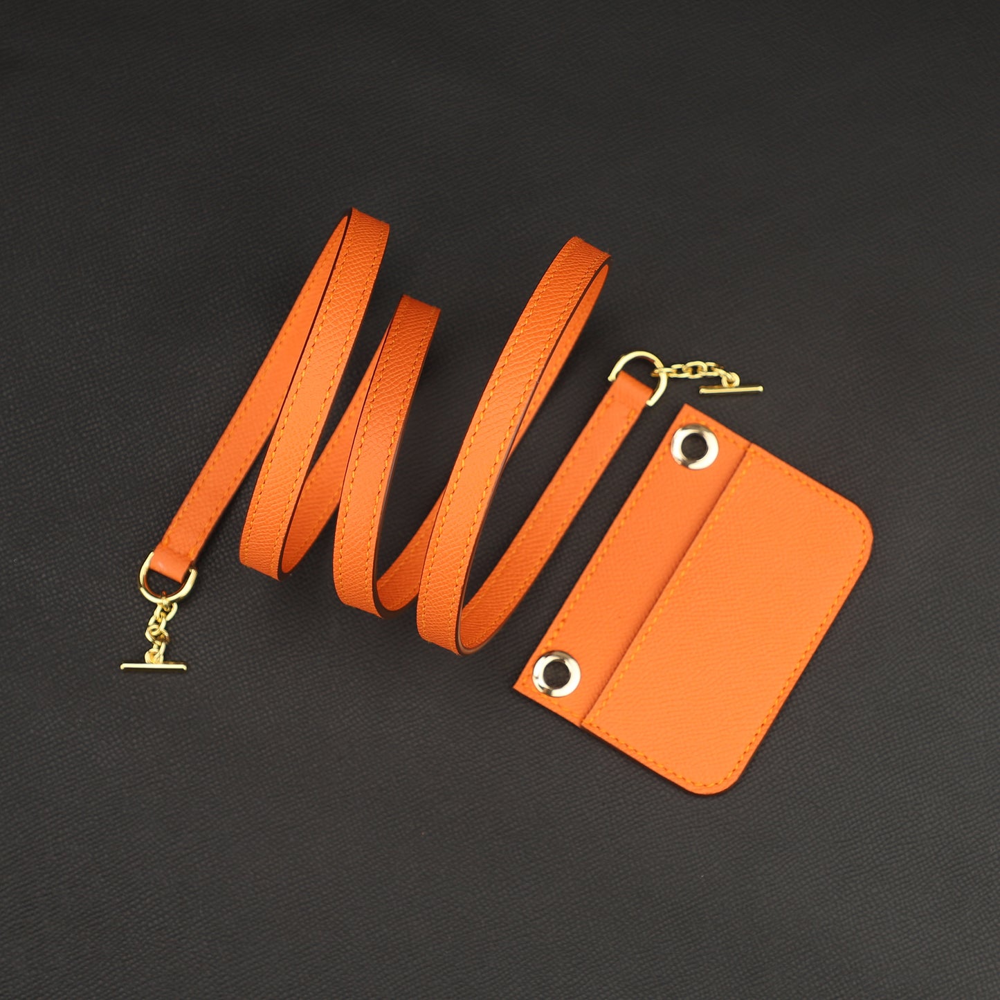 Handmade The Epsom insert with wallet strap for Kelly Pocket Compact wallet