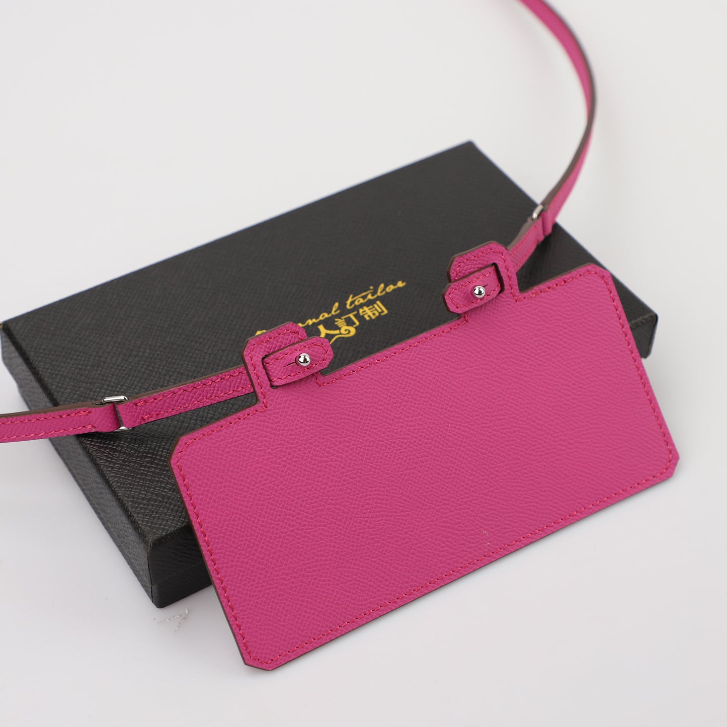 Handmade Leather shoulder wallet strap for Kelly Long wallet and constance long wallet,crossbody strap for long wallet,Leather wallet strap
