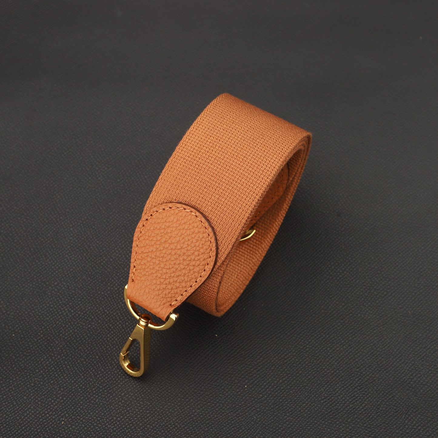 50mm Width pure color Canvas with Celemence Leather bag strap for Evelyn bag, Shoulder canvas bag strap,Guitar strap,purse strap