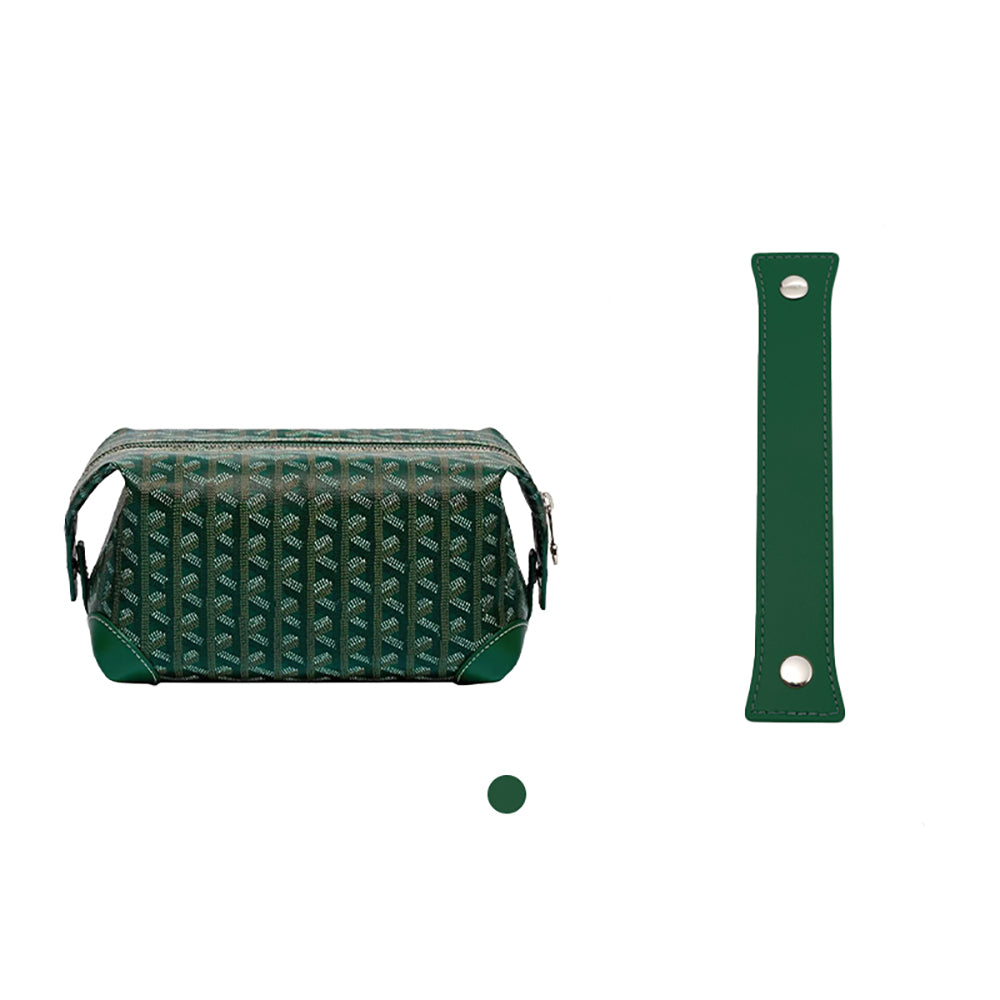Genuine Leather Extension Handle for Bowling 25 Toiletry Bag – 3cm Width, 20cm Length