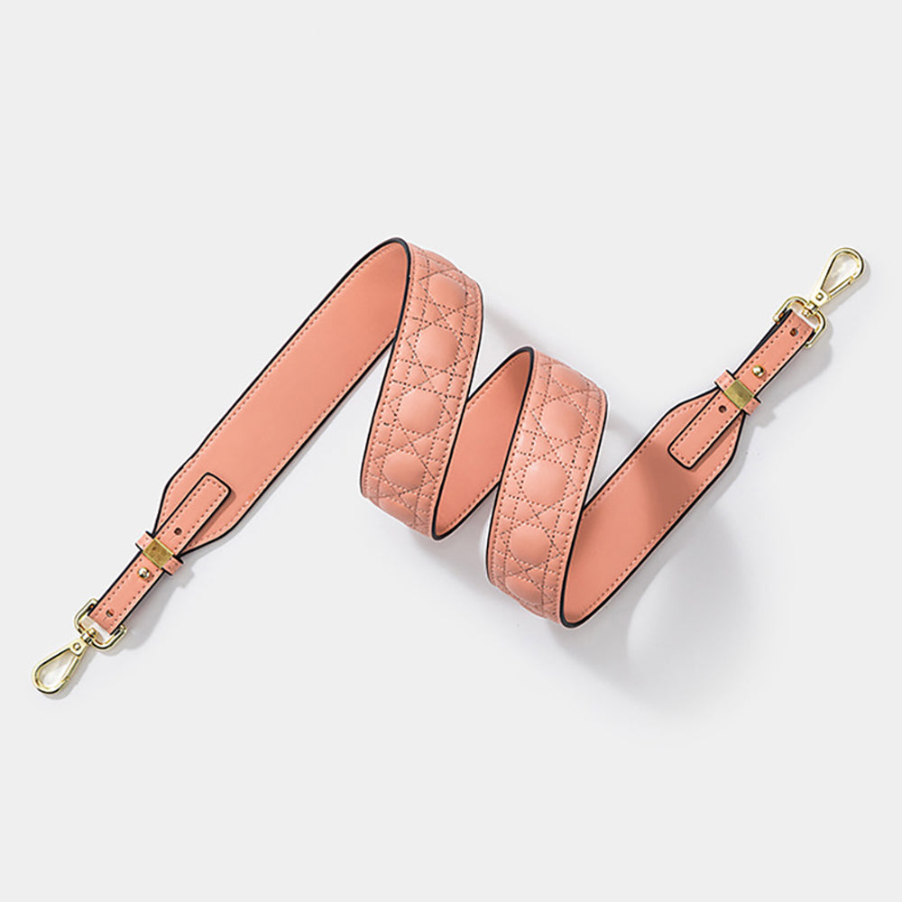 Black Leather Shoulder Strap - Handmade Crossbody & Single Shoulder Bag Strap, Wide Genuine Leather Strap