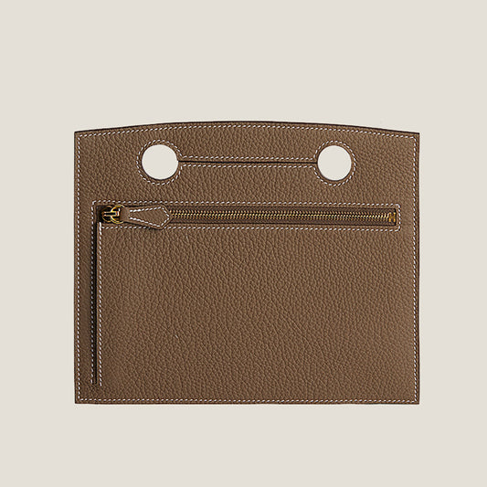 Handmade Leather Hanging Pocket for Birkin Bag – Premium Cowhide Storage for Birkin 25/30/35, Custom Cut & Sew