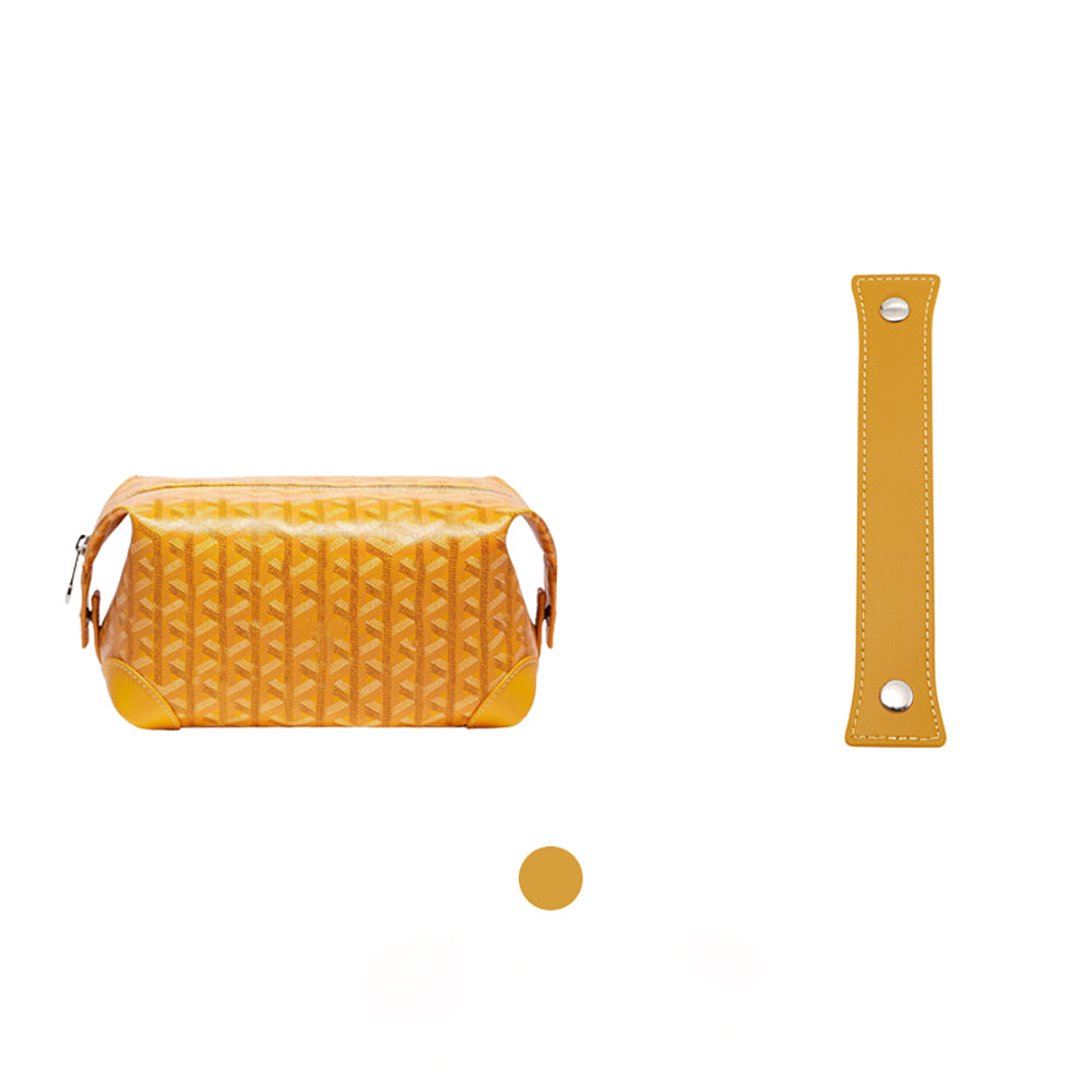 Genuine Leather Extension Handle for Bowling 25 Toiletry Bag – 3cm Width, 20cm Length