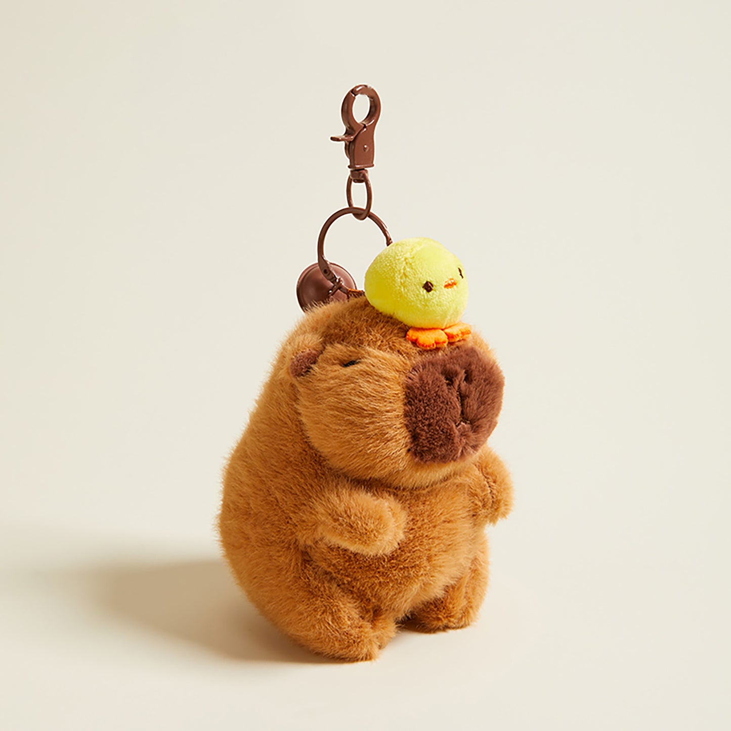 Fun Capybara Bag Charm, Plush Guinea Pig Keychain, High-End Backpack Decoration