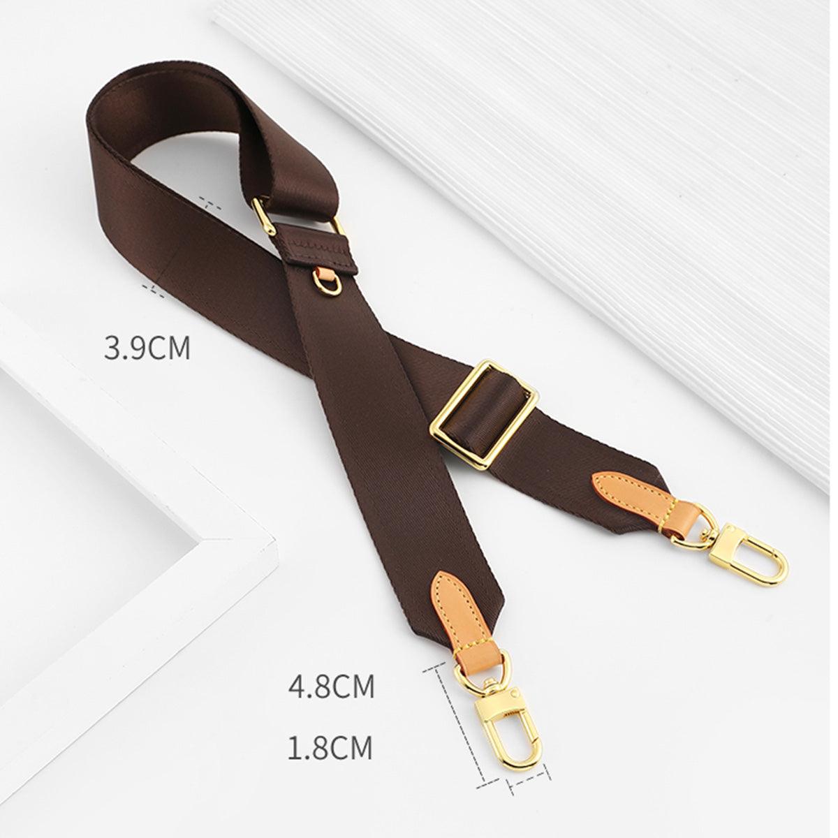 Handcrafted Diane Baguette Bag Canvas Shoulder Strap - Adjustable 79-118cm, 3.9cm Wide, Crossbody & Shoulder Use, Replacement Strap