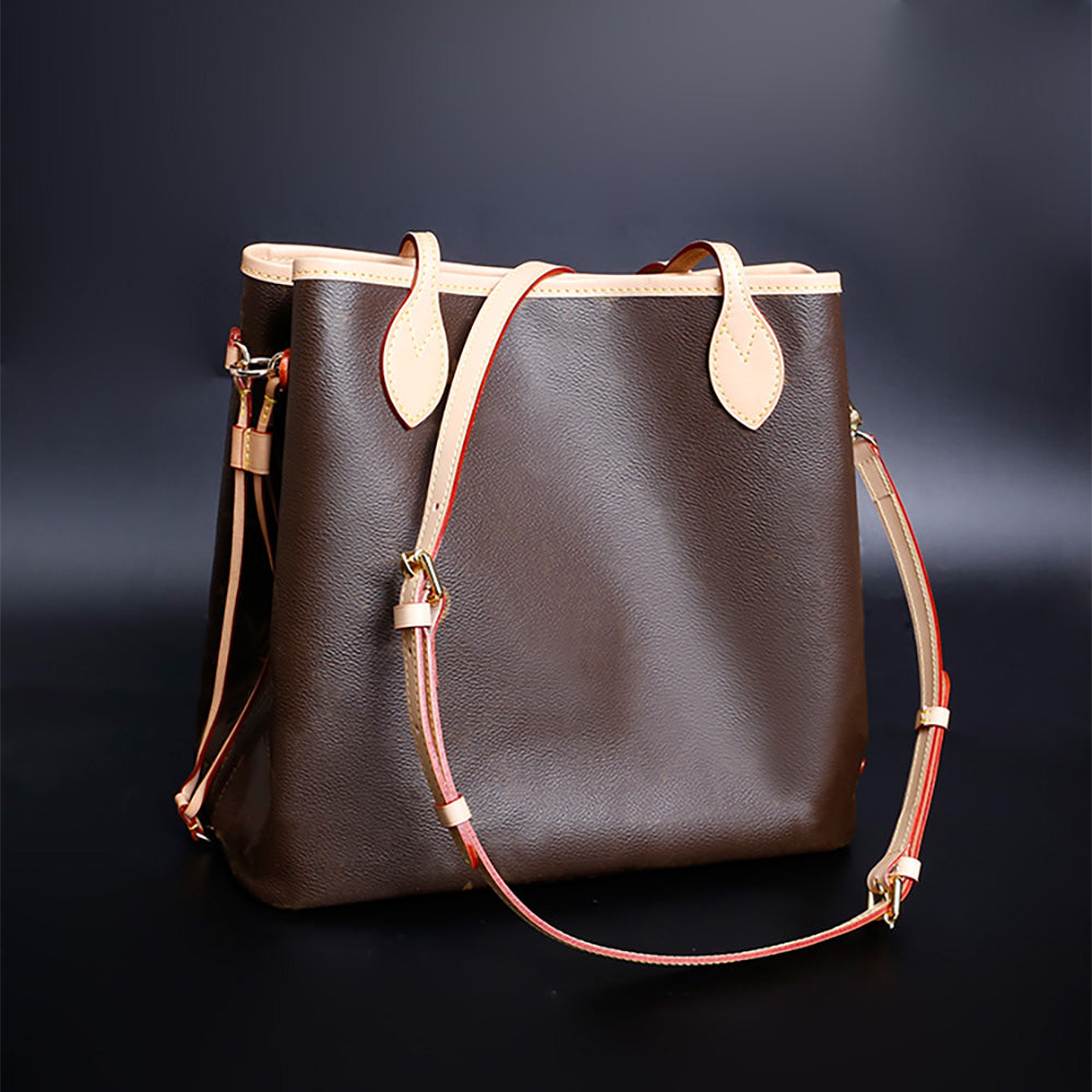 Bucket Crossbody Strap for Neverfull – Chessboard Design, Customizable Shoulder Strap, Upgrade Your Bag with Handcrafted Accessory