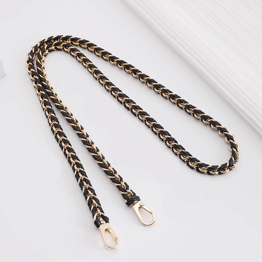 Handcrafted Genuine Leather Chain Strap for Speedy 18/20 - Shoulder & Crossbody Bag Accessory, Premium Leather Chain for Bag Makeover