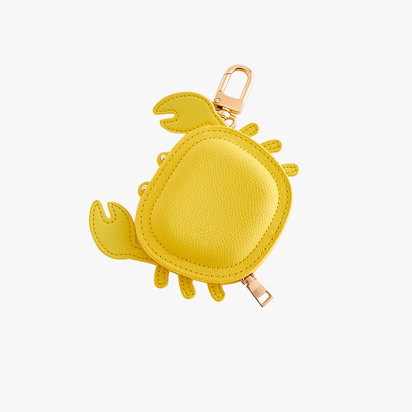 Crap charm, genuine leather coin purse, headphone bag pendant, cute accessory for bags and backpacks, creative and exquisite.