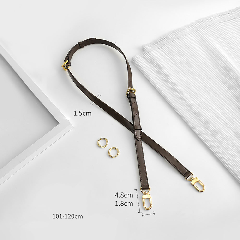 Bucket Crossbody Strap for Neverfull – Chessboard Design, Customizable Shoulder Strap, Upgrade Your Bag with Handcrafted Accessory