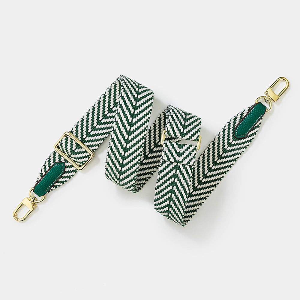 3.8cm Vintage Boho Adjustable Colorful Woven Bag Strap – Versatile & Stylish Backpack Replacement Strap