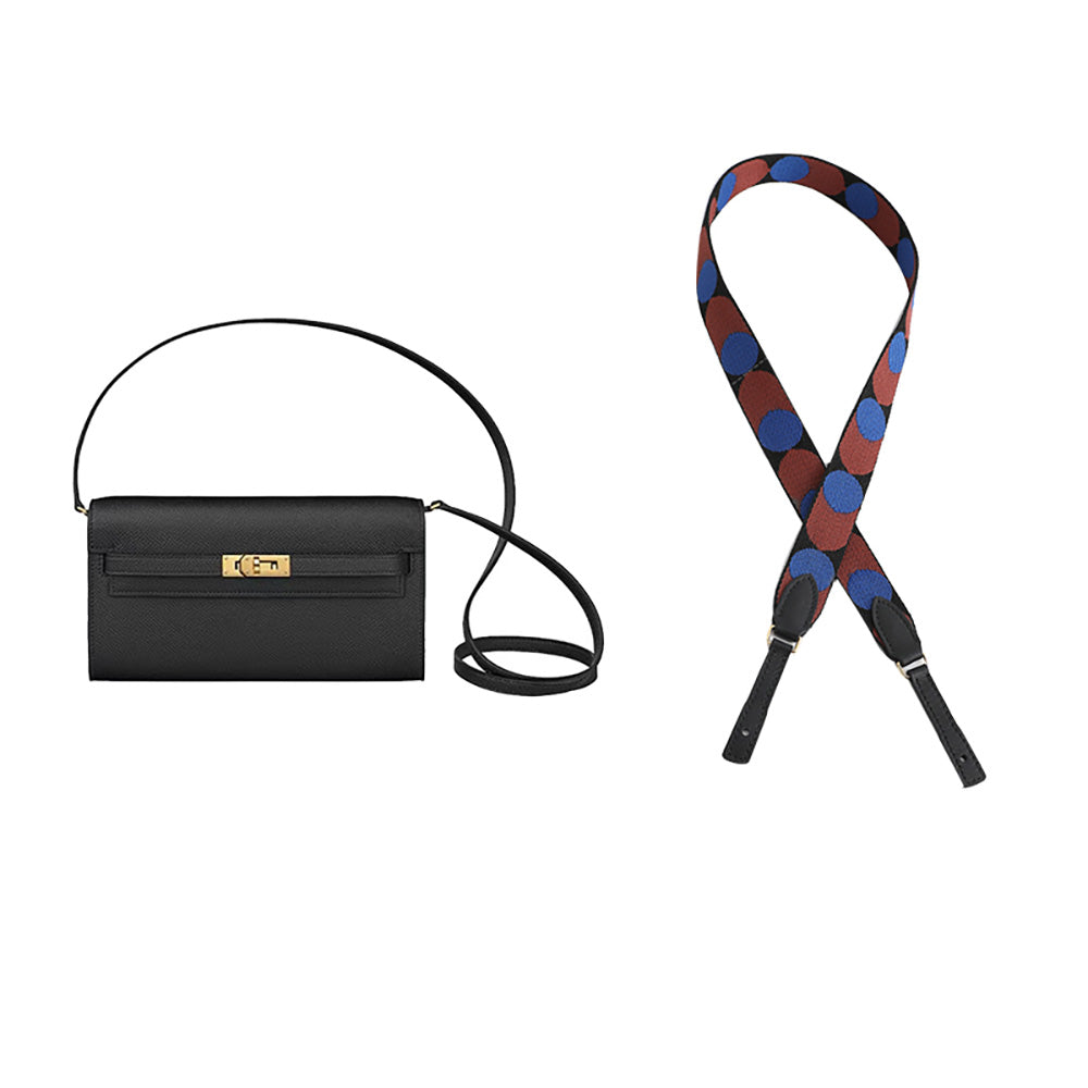 Handcrafted Canvas Shoulder Strap – Custom Fit for Kelly and Constance Wallets, Uplift Your Bag Style