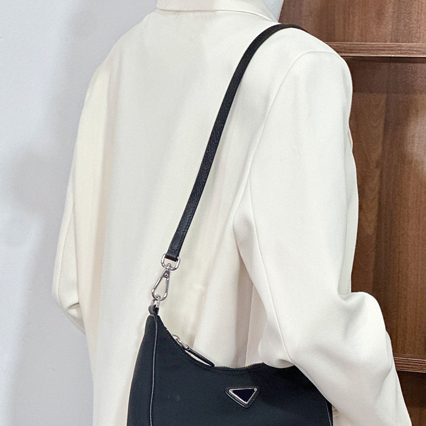 Handcrafted Leather Underarm Bag Strap - 3-in-1 Replacement Shoulder Strap for Crossbody & Handbags