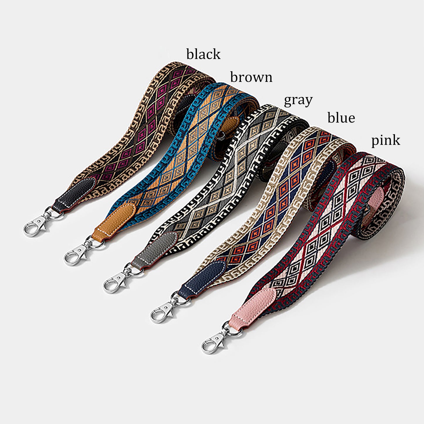 Kelly bag, Evelyn bag, canvas woven wide shoulder strap, single shoulder crossbody bag, replacement wide strap 5CM.