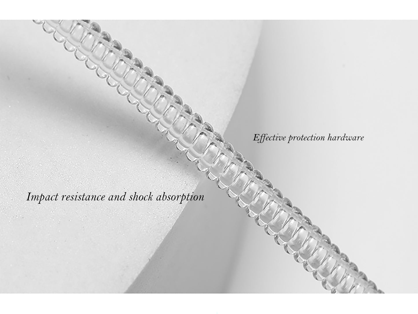 Hardware Protection Ring - Transparent Bag Accessory for Speedy 20 Shoulder Strap, Anti-Oxidation & Wear-Proof, Handmade