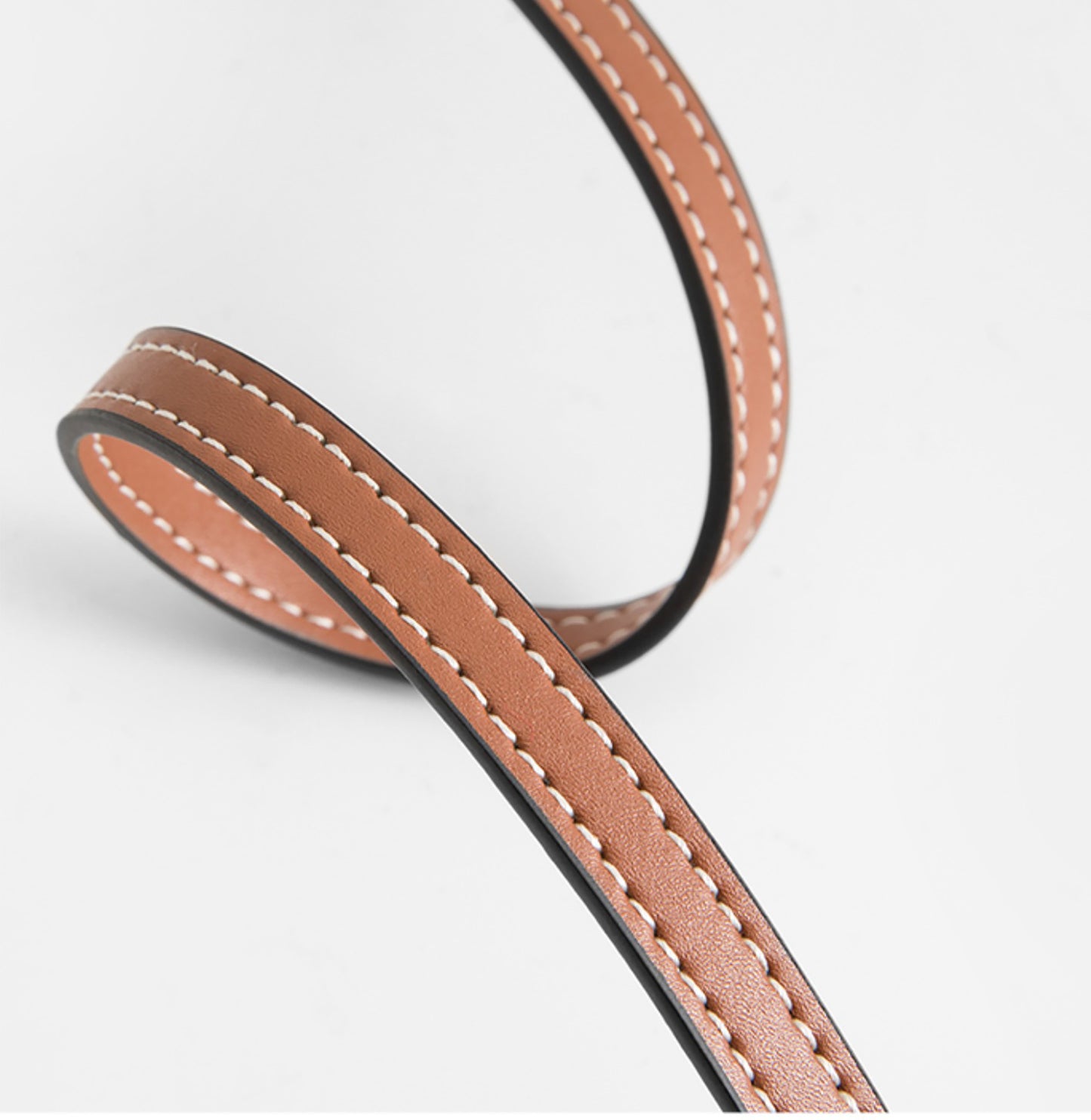 Crossbody Shoulder Strap for Large Basket Bag, Leather Material Shoulder Bag Replacement Accessory