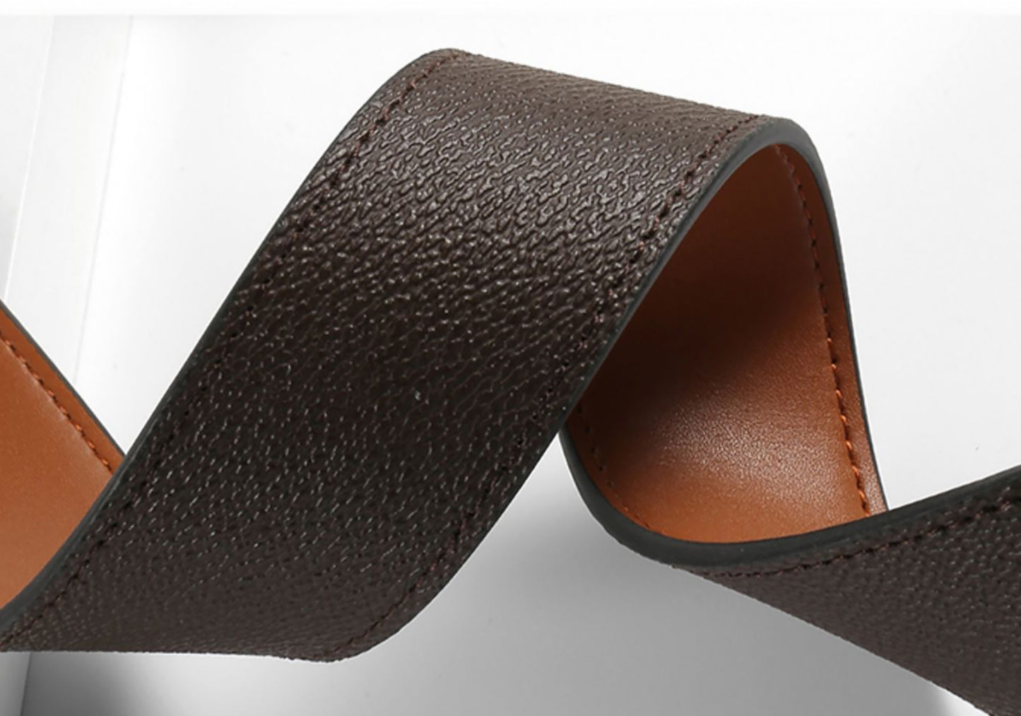 Genuine Leather Crossbody Strap for Cylinder Bag – Adjustable Wide Shoulder Strap, Fashionable and Versatile Replacement Strap for Handbags, Premium Leather Accessory