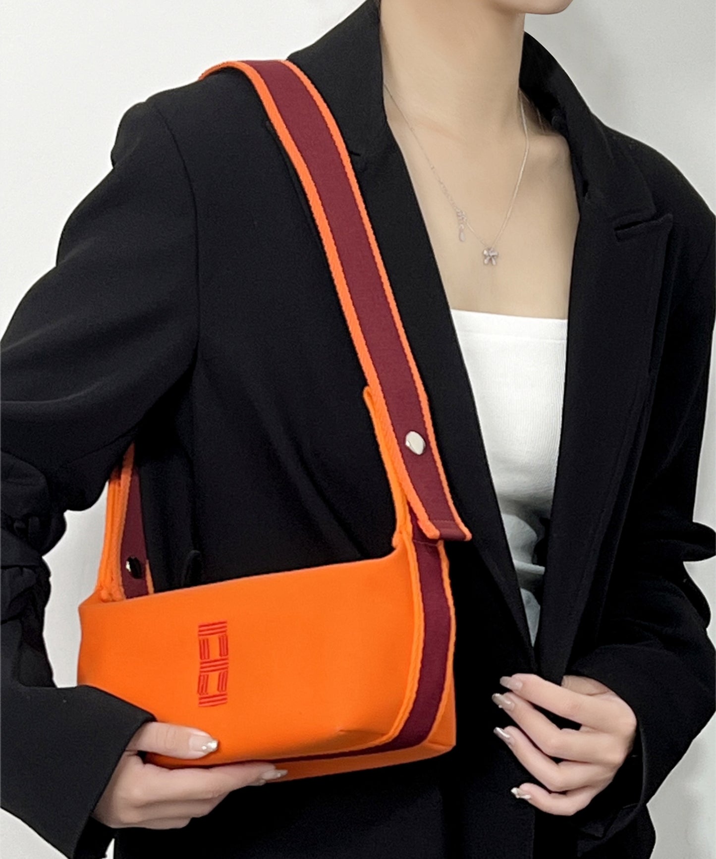 Extension Strap for Bride-a-Brac – Canvas Underarm Shoulder Strap Accessory for Toiletry Bag