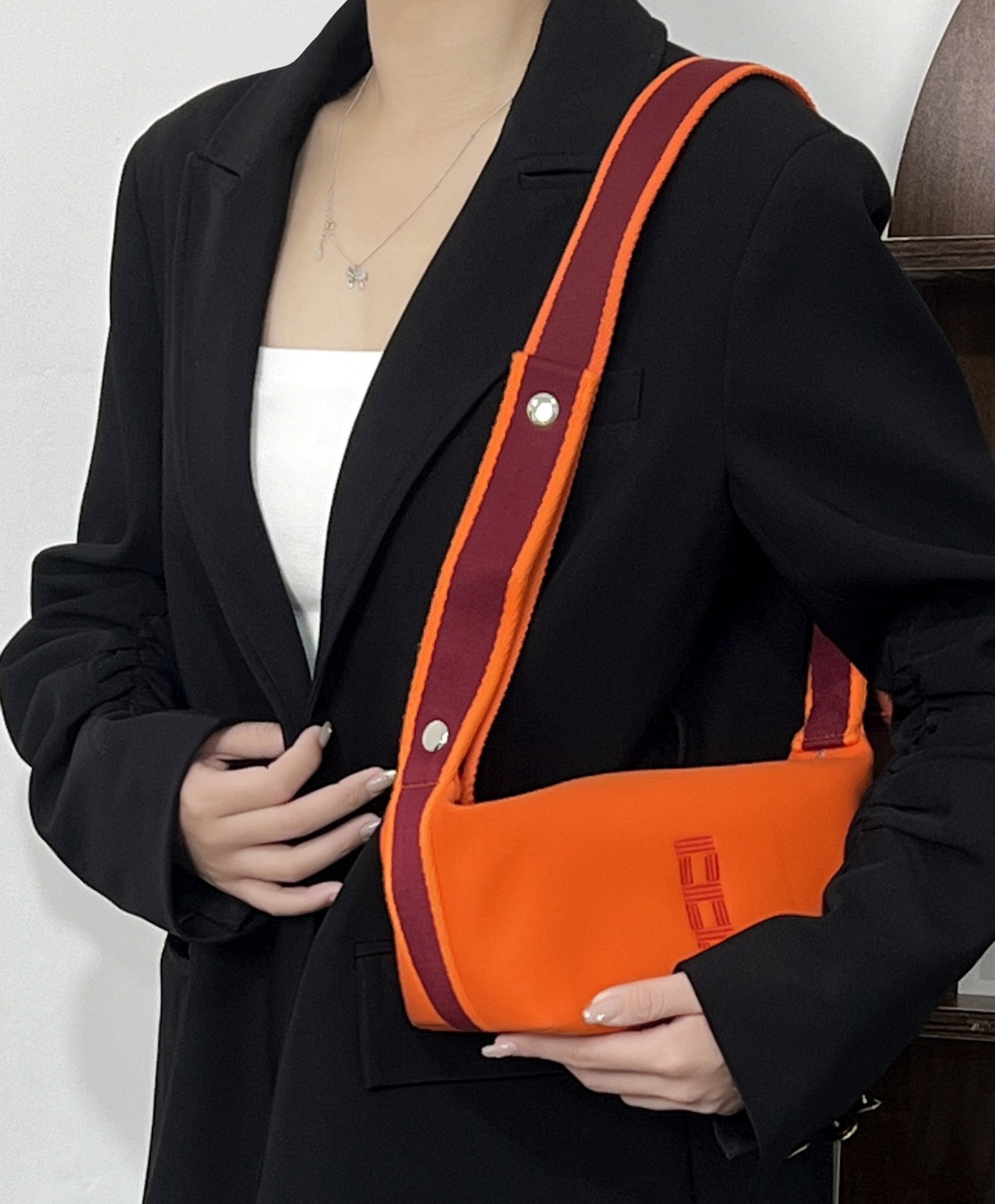 Extension Strap for Bride-a-Brac – Canvas Underarm Shoulder Strap Accessory for Toiletry Bag