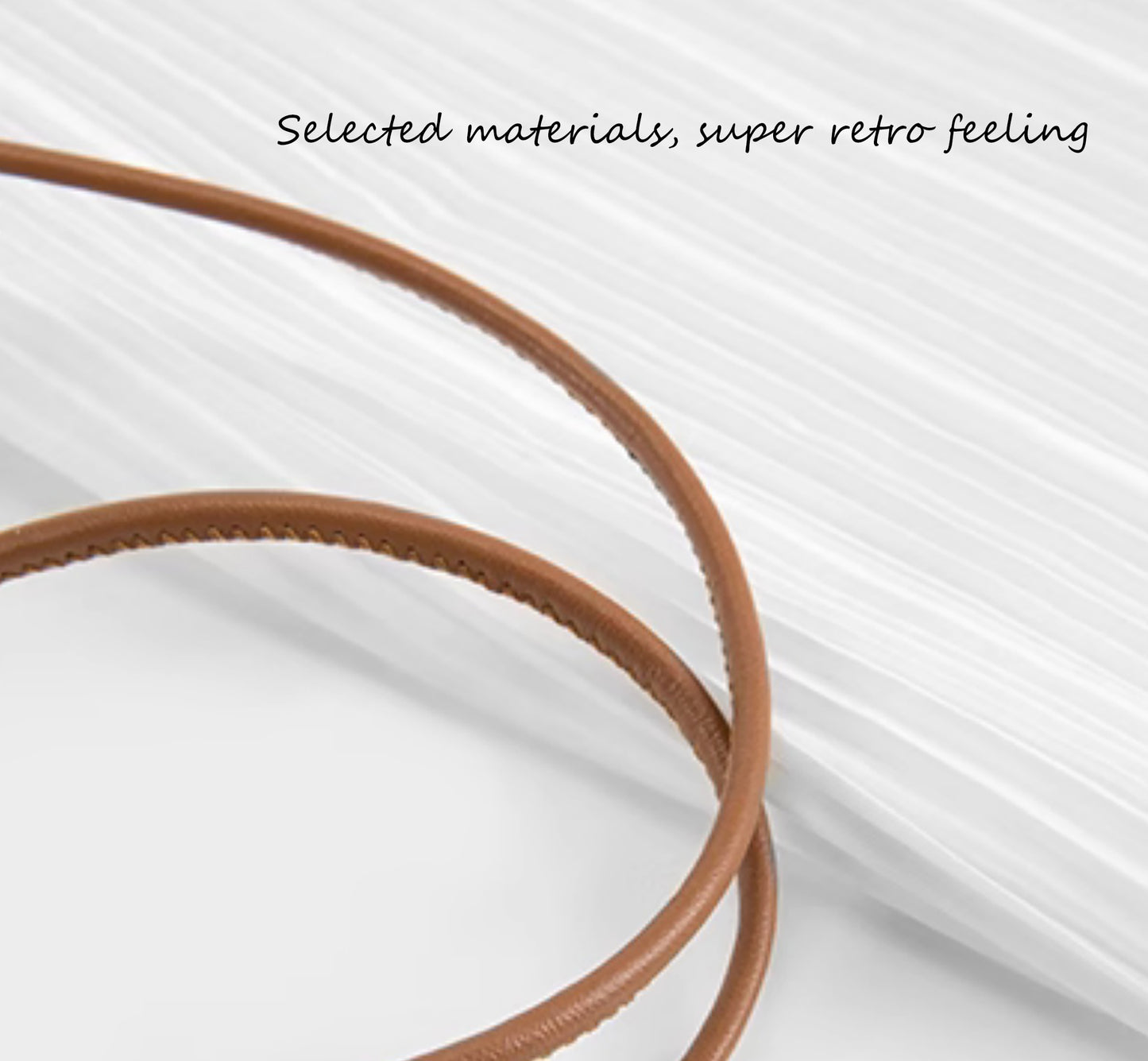 Fashionable Leather Anti-theft Bag Clip and Handmade Glasses Clip Accessories for Stylish Bags