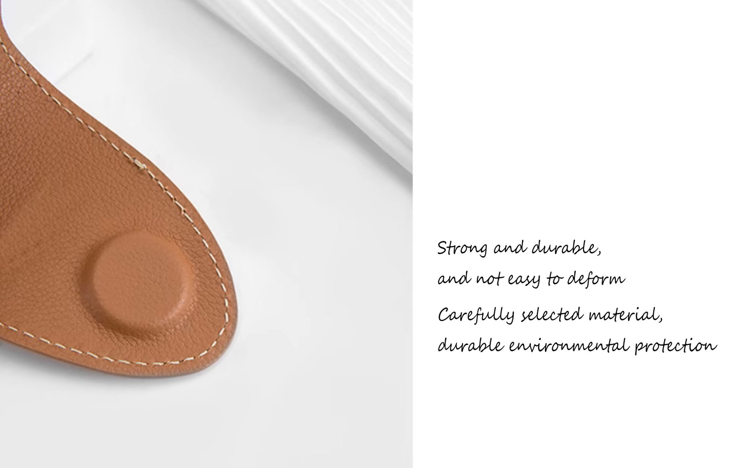 Fashionable Leather Anti-theft Bag Clip and Handmade Glasses Clip Accessories for Stylish Bags