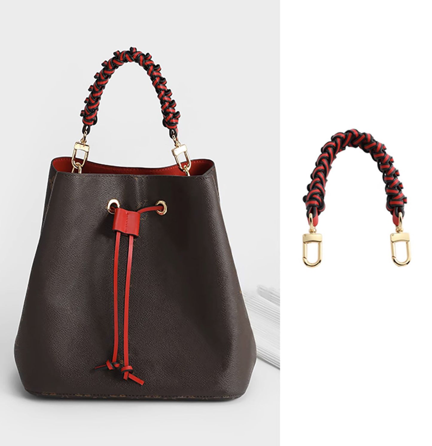 Replacement strap for NÉONOÉ bag, woven handle accessory.