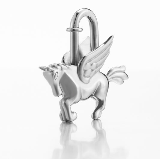 High-End Animal Stainless Steel Charm, Lock Pendant Style – Suitable for Kelly and Birkin Bags