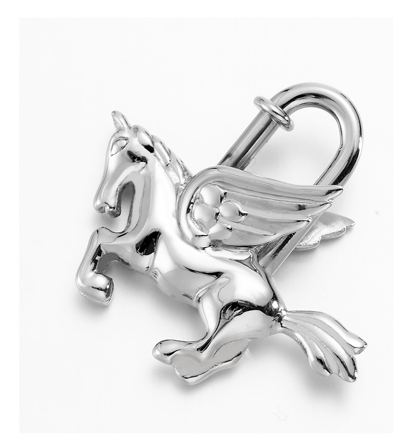 High-End Animal Stainless Steel Charm, Lock Pendant Style – Suitable for Kelly and Birkin Bags