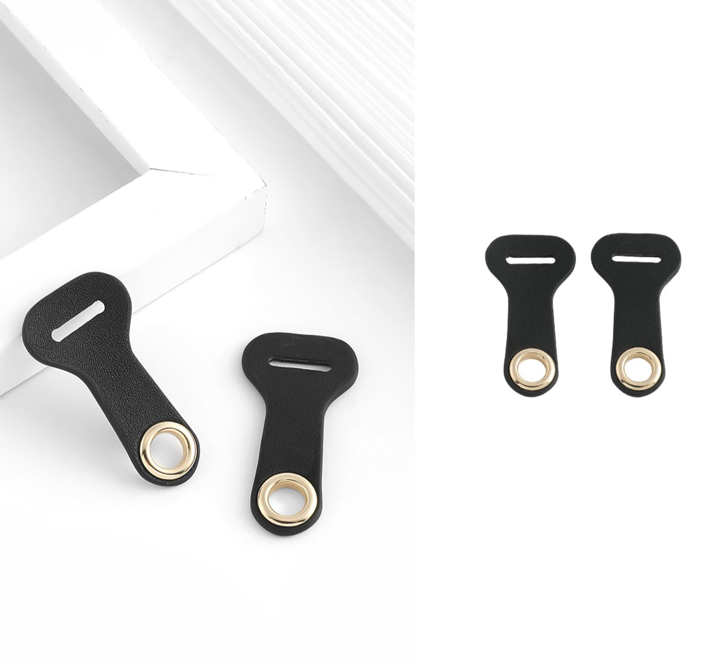 Luxury Leather Bag Accessories - Including Anti-abrasion Protectors and Premium Detachable Chains