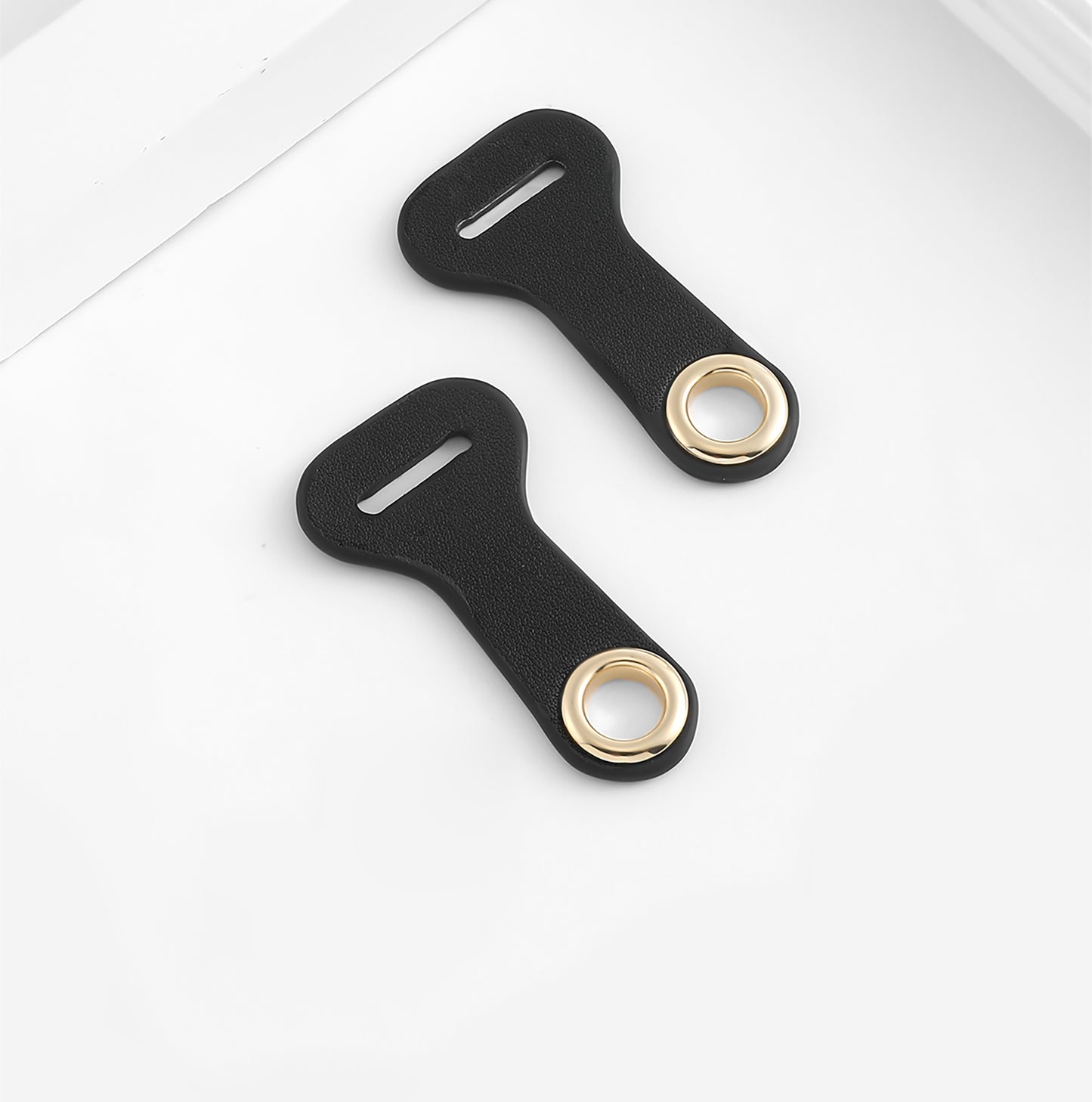 Luxury Leather Bag Accessories - Including Anti-abrasion Protectors and Premium Detachable Chains