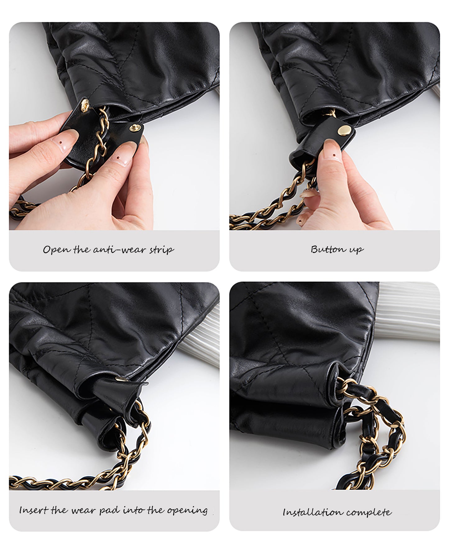 Durable Wear-Resistant Buckle for 22 Mini Handbag, Genuine Leather Bag Accessories