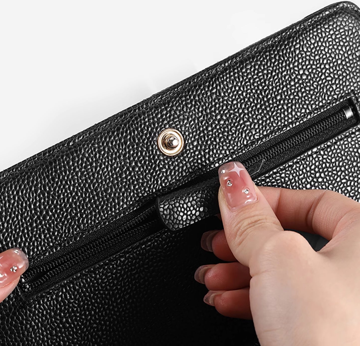 Bag Zipper Protector, Genuine Leather Bag Accessory, Bag Wear-Resistant Protector