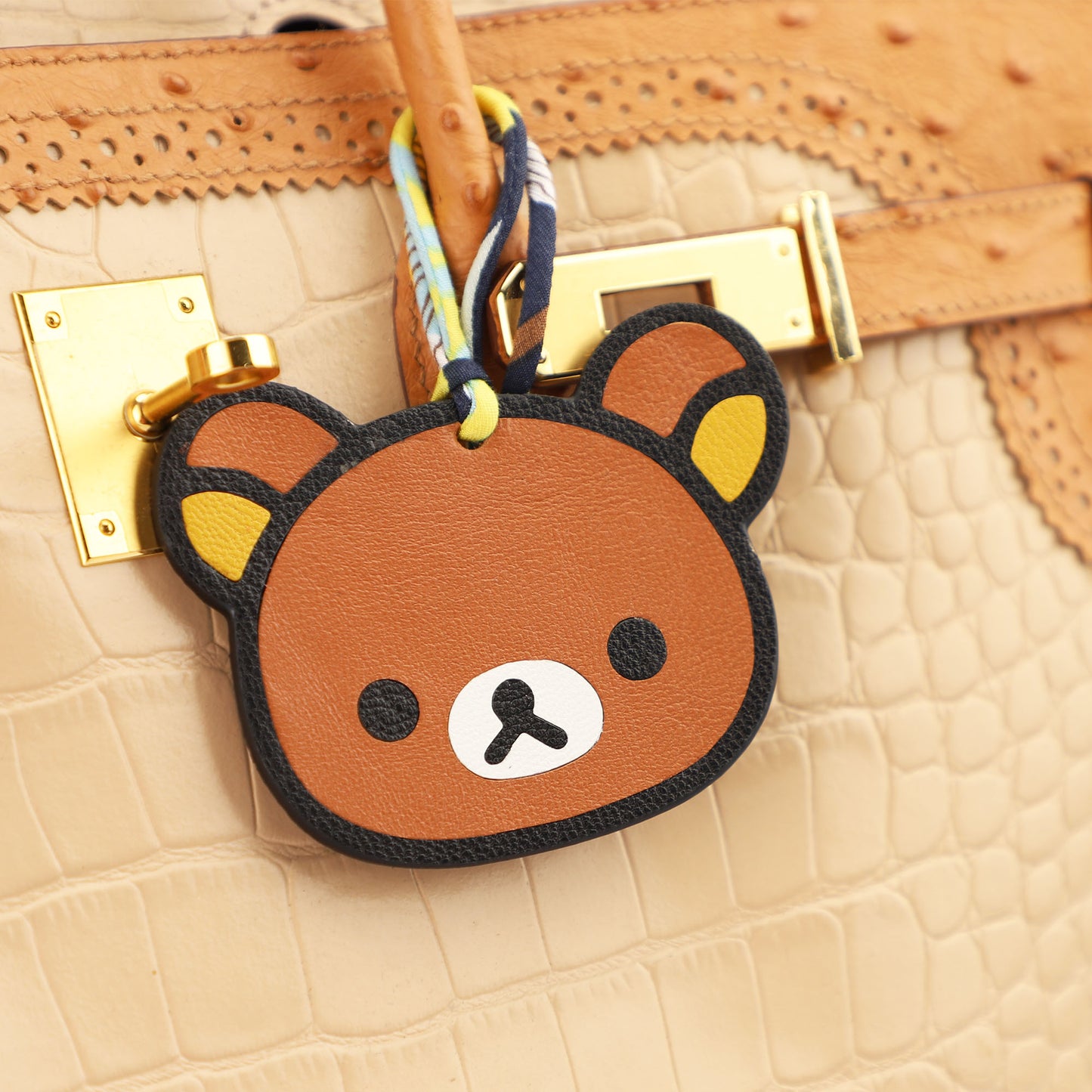 Handmade Real Leather animal Charm - Premium Leather Purse Charm - Hand-Stitched Designer-Inspired Keychain,Pet bag charm,Small leather goods