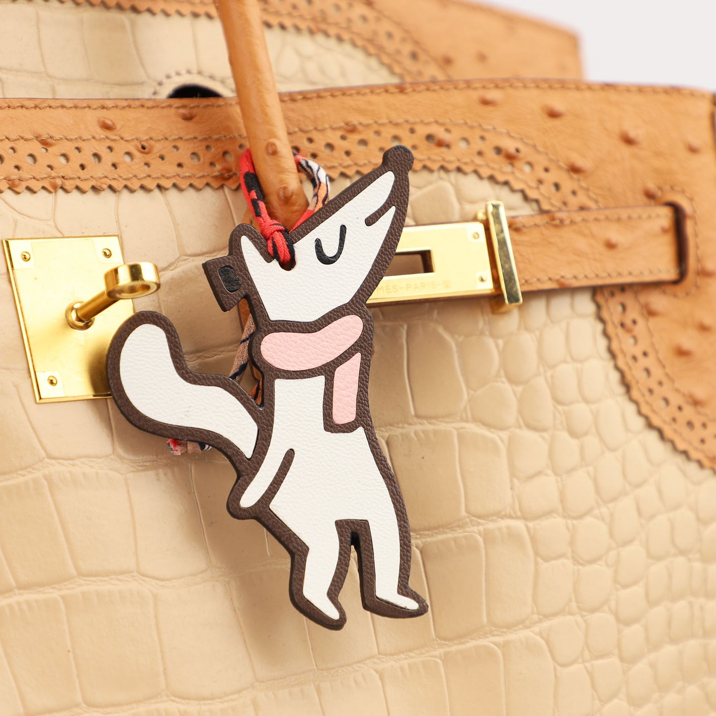 Handmade Real Leather animal Charm - Premium Leather Purse Charm - Hand-Stitched Designer-Inspired Keychain,Pet bag charm,Small leather goods