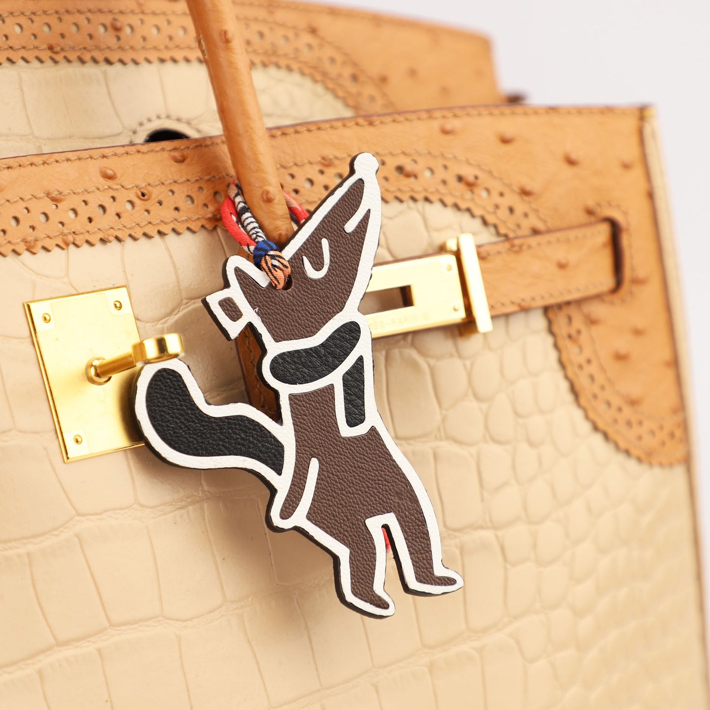 Handmade Real Leather animal Charm - Premium Leather Purse Charm - Hand-Stitched Designer-Inspired Keychain,Pet bag charm,Small leather goods