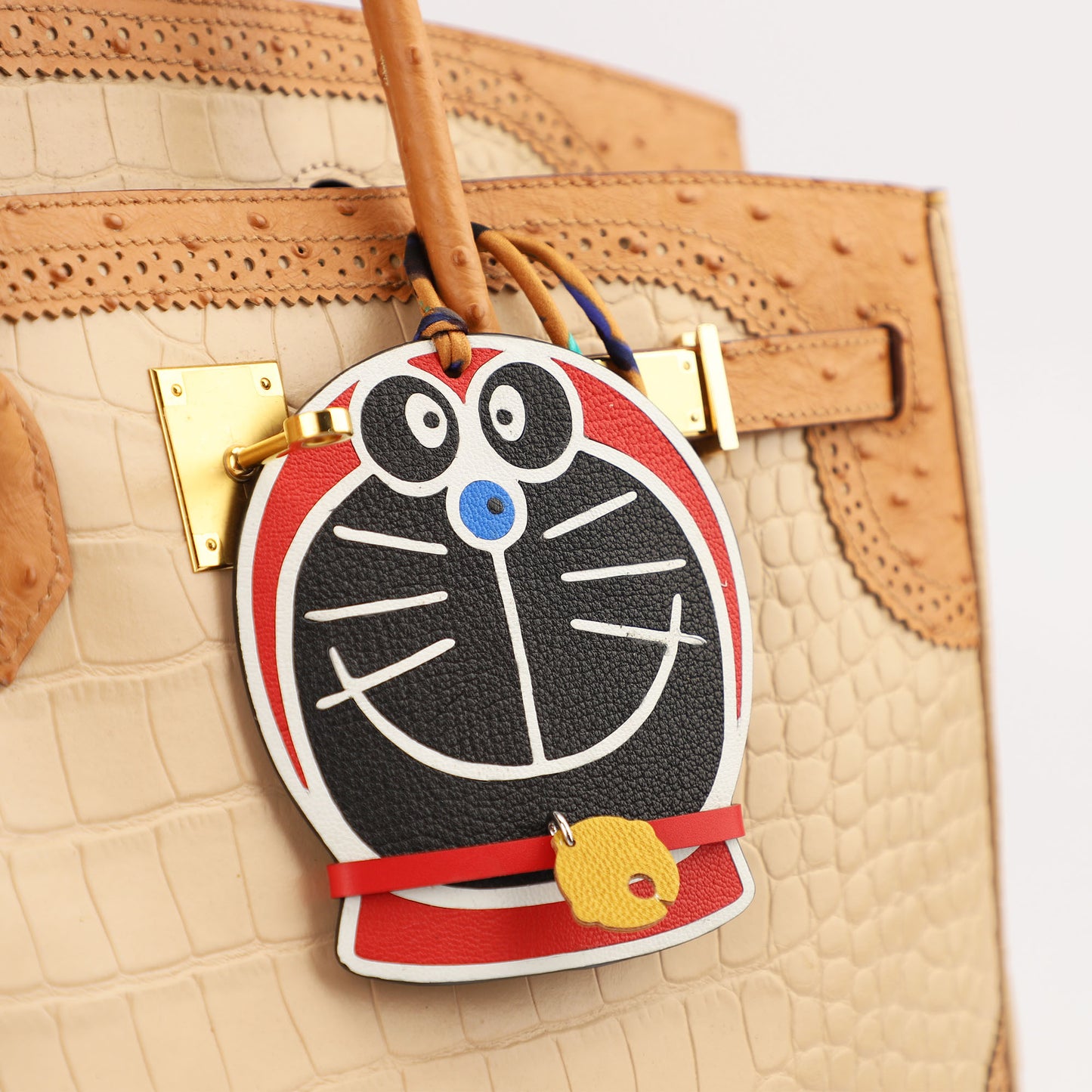 Handmade Real Leather animal Charm - Premium Leather Purse Charm - Hand-Stitched Designer-Inspired Keychain,Pet bag charm,Small leather goods