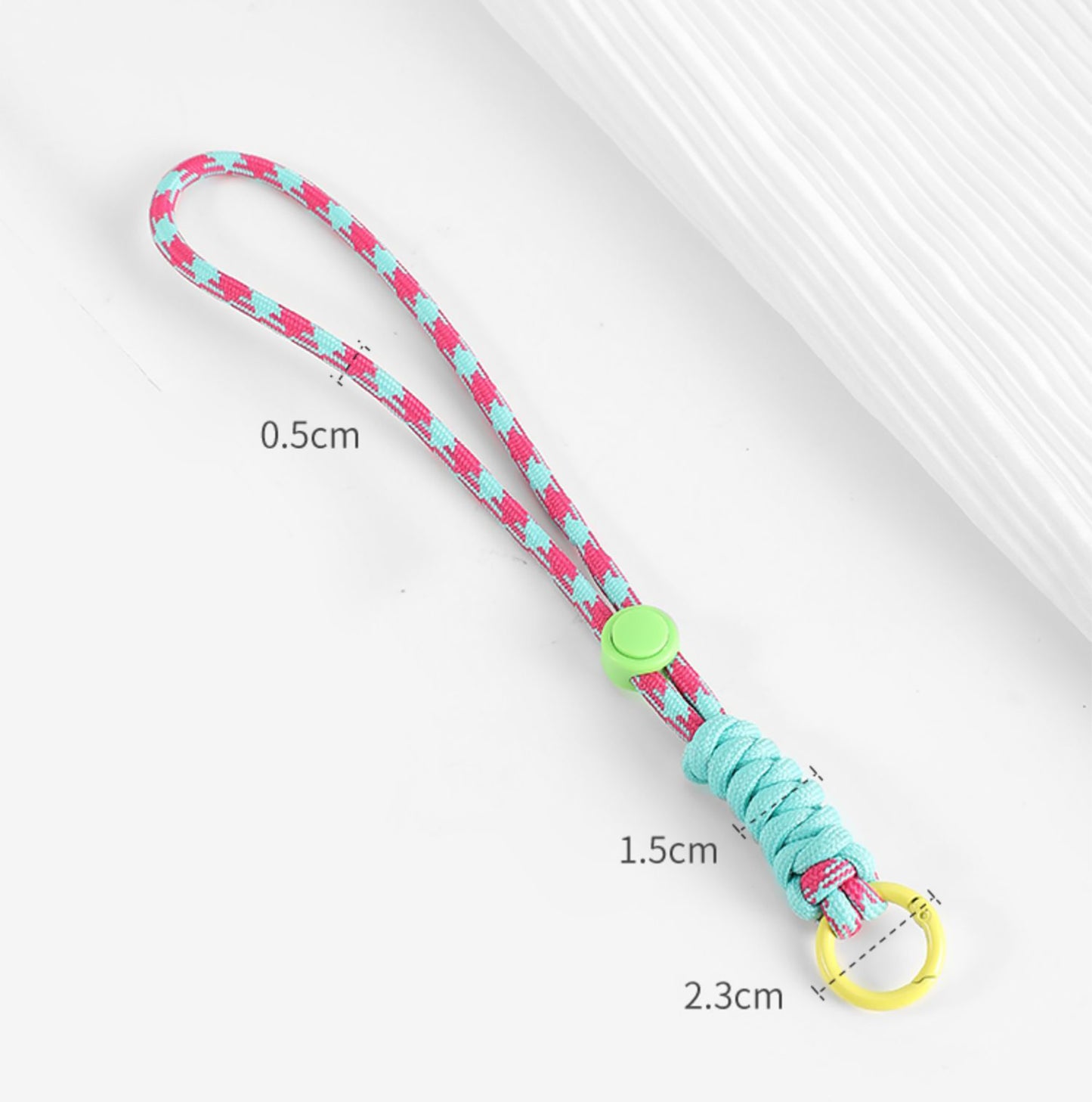 Paracord Lanyard Keychain, Cell Phone Keychain Rope Wrist Lanyards Braided Strap,Longchamp mini bag strap, hand-woven colorful rope pendant, hand strap keychain accessory.