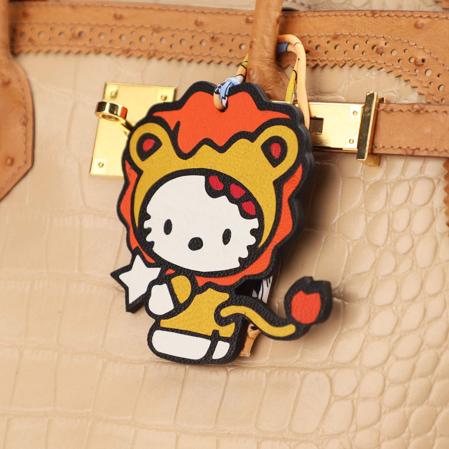 Handmade Real Leather animal Charm - Premium Leather Purse Charm - Hand-Stitched Designer-Inspired Keychain,Pet bag charm,Small leather goods