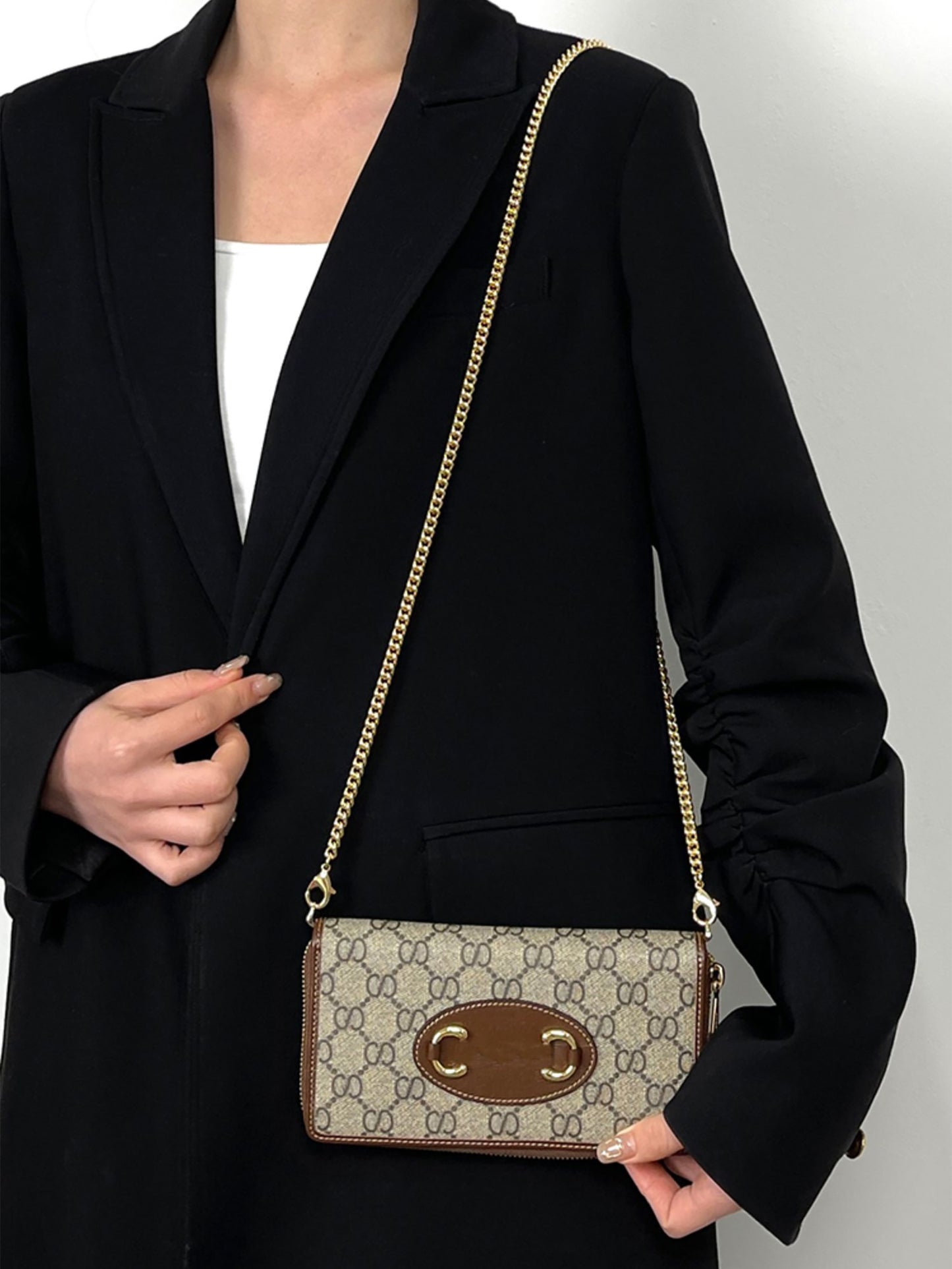 Marmont bag chain shoulder strap makeover, metal material shoulder strap accessory