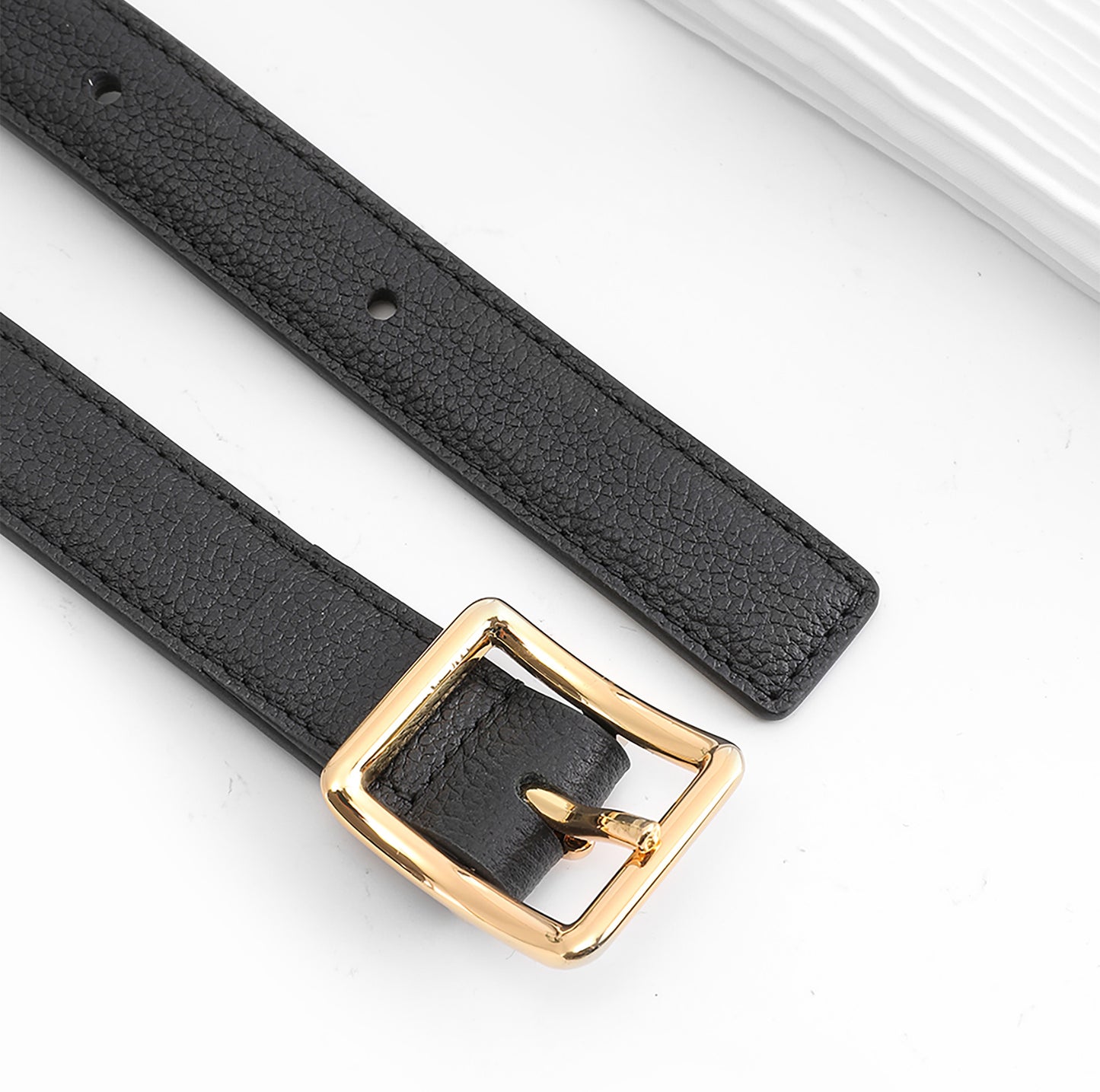 Extended crossbody shoulder strap modification accessory for hobo bags, 2.5 cm wide leather shoulder strap