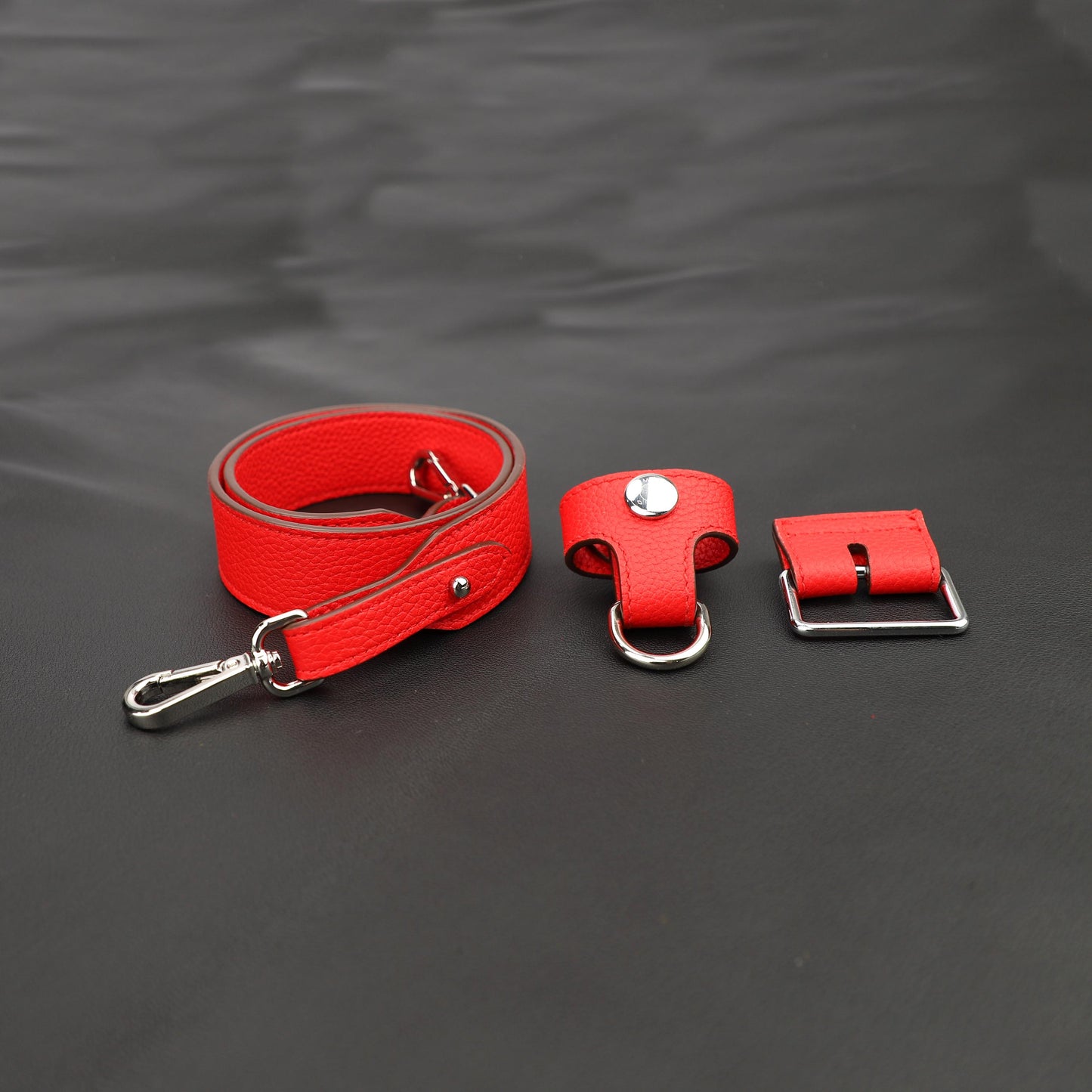 3.0width Genuine Leather shoulder strap,Bridle Strap,Bridle Black Adjuster Attachment for Toile Bride-A-Brac,togo shoulder strap