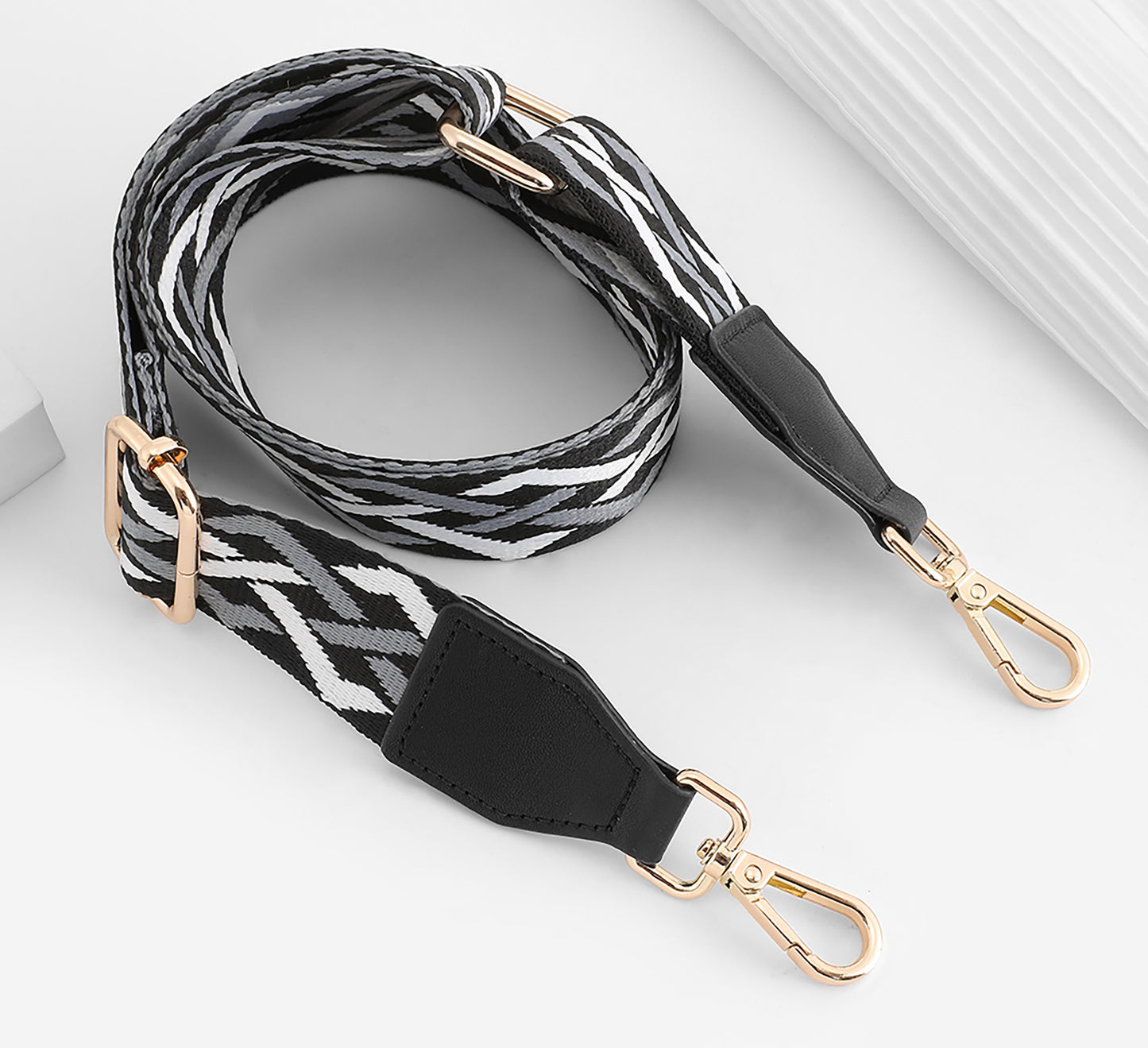 3.7cm Width pure color Canvas with Celemence Leather cross body for Kelly bag, Adjustable canvas bag strap,shoulder bag strap