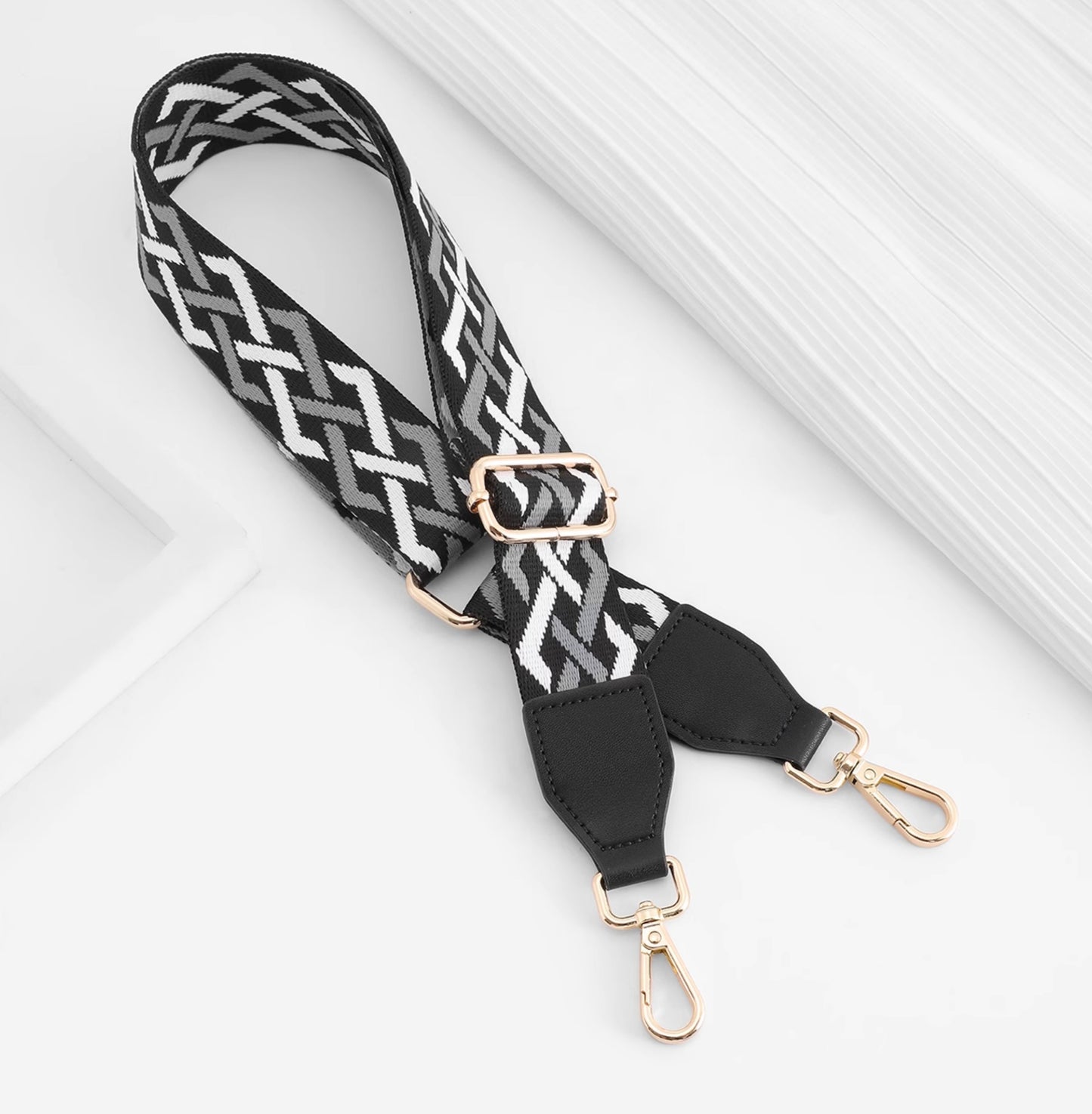 3.7cm Width pure color Canvas with Celemence Leather cross body for Kelly bag, Adjustable canvas bag strap,shoulder bag strap