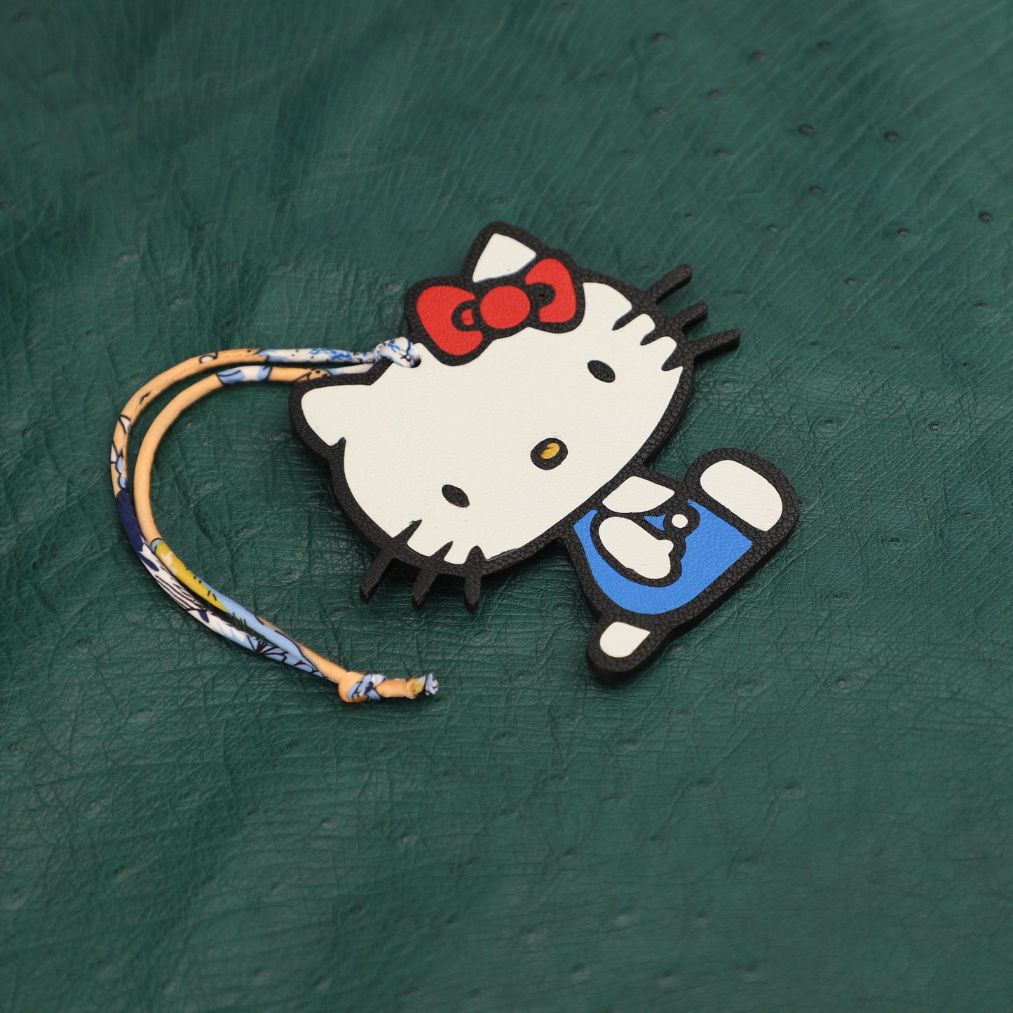 2025 New Model Handmade Swift Leather bag pendant, Hello Kitty Bag Charm,Cute cartoon pendant