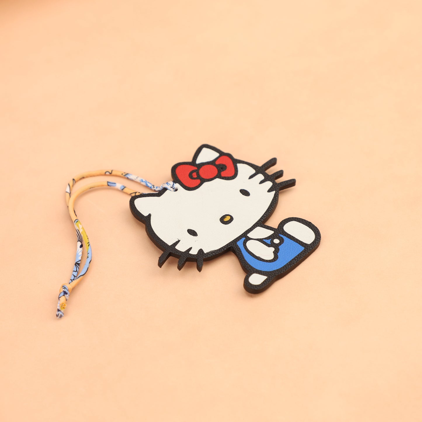 2025 New Model Handmade Swift Leather bag pendant, Hello Kitty Bag Charm,Cute cartoon pendant