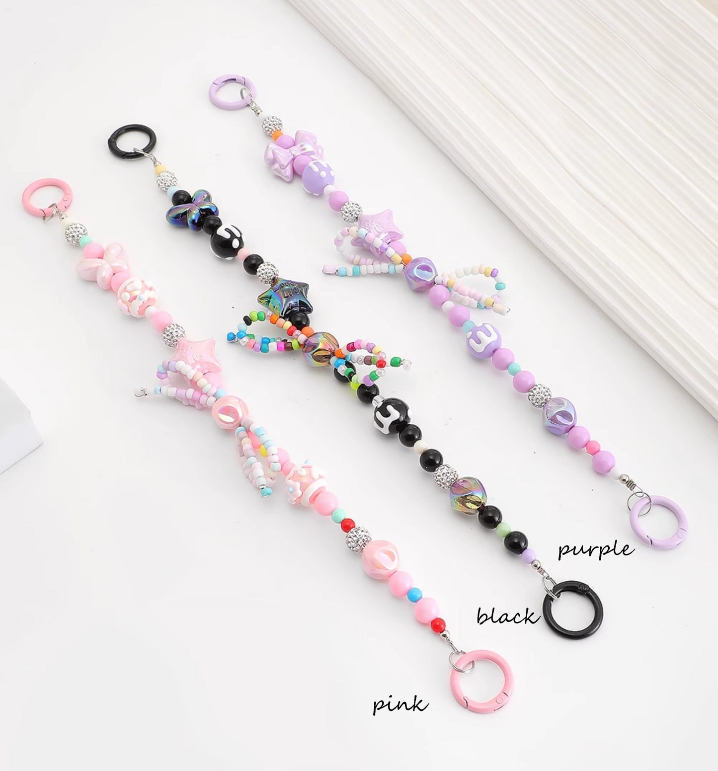 34cm Longchamp le pliage original bag strap,Acrylic chain,Hand bag replacement strap,Decorative chain
