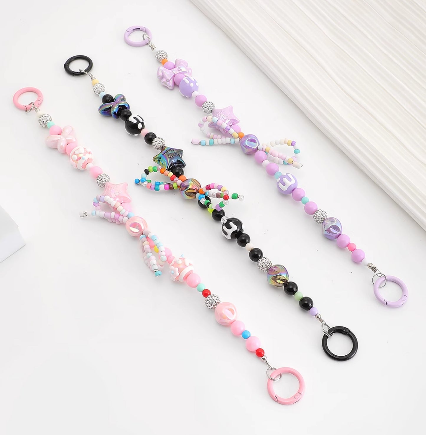 34cm Longchamp le pliage original bag strap,Acrylic chain,Hand bag replacement strap,Decorative chain
