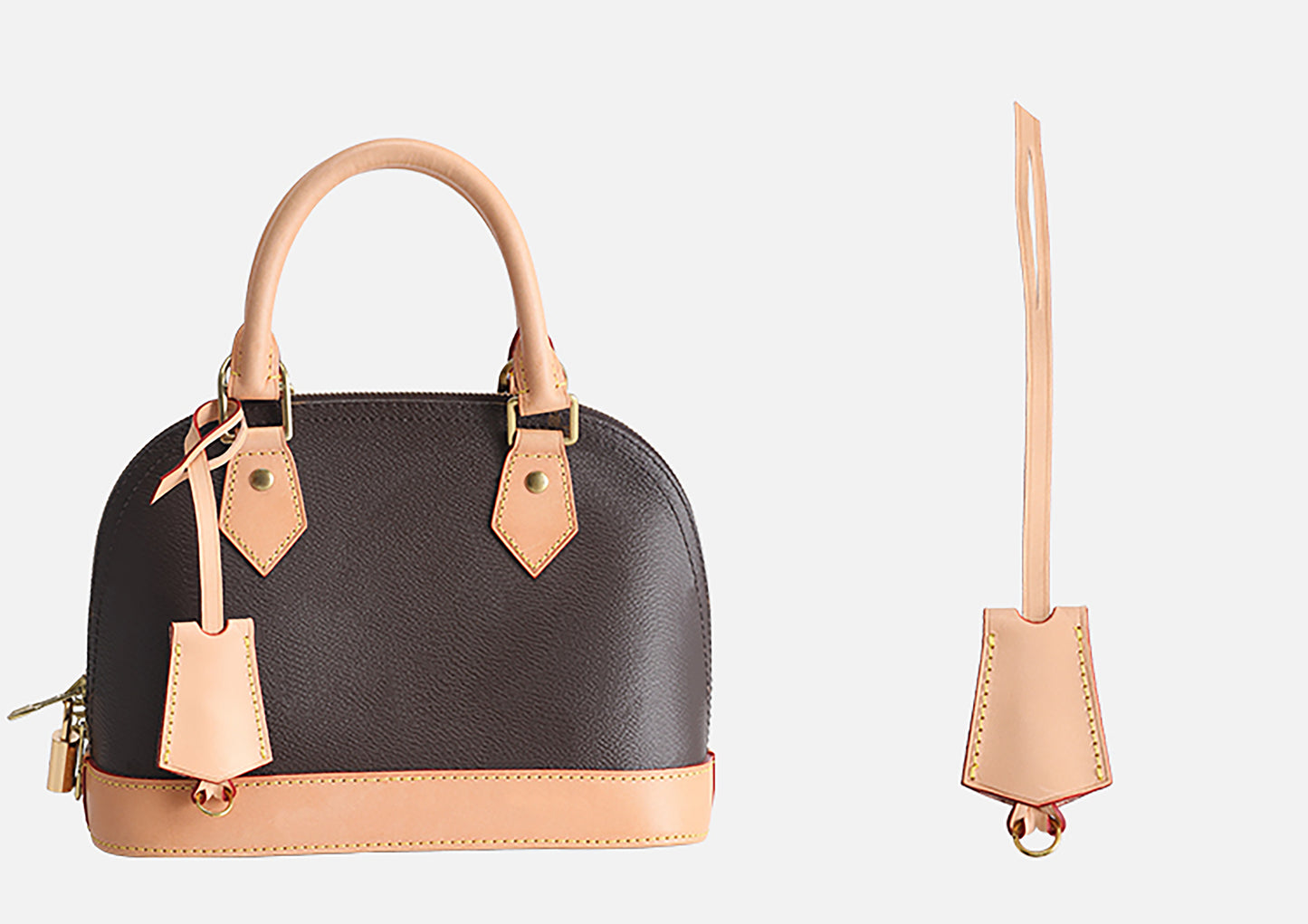 Suitable for LV Speedy charm 25, accessory 30, bag boarding luggage tag, keychain tag.