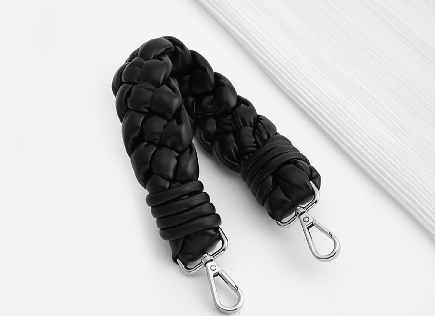 Accessories for Mini Handbag Shoulder Strap Transformation: Twisted Braided Short Handbag Handles for Handheld Bags