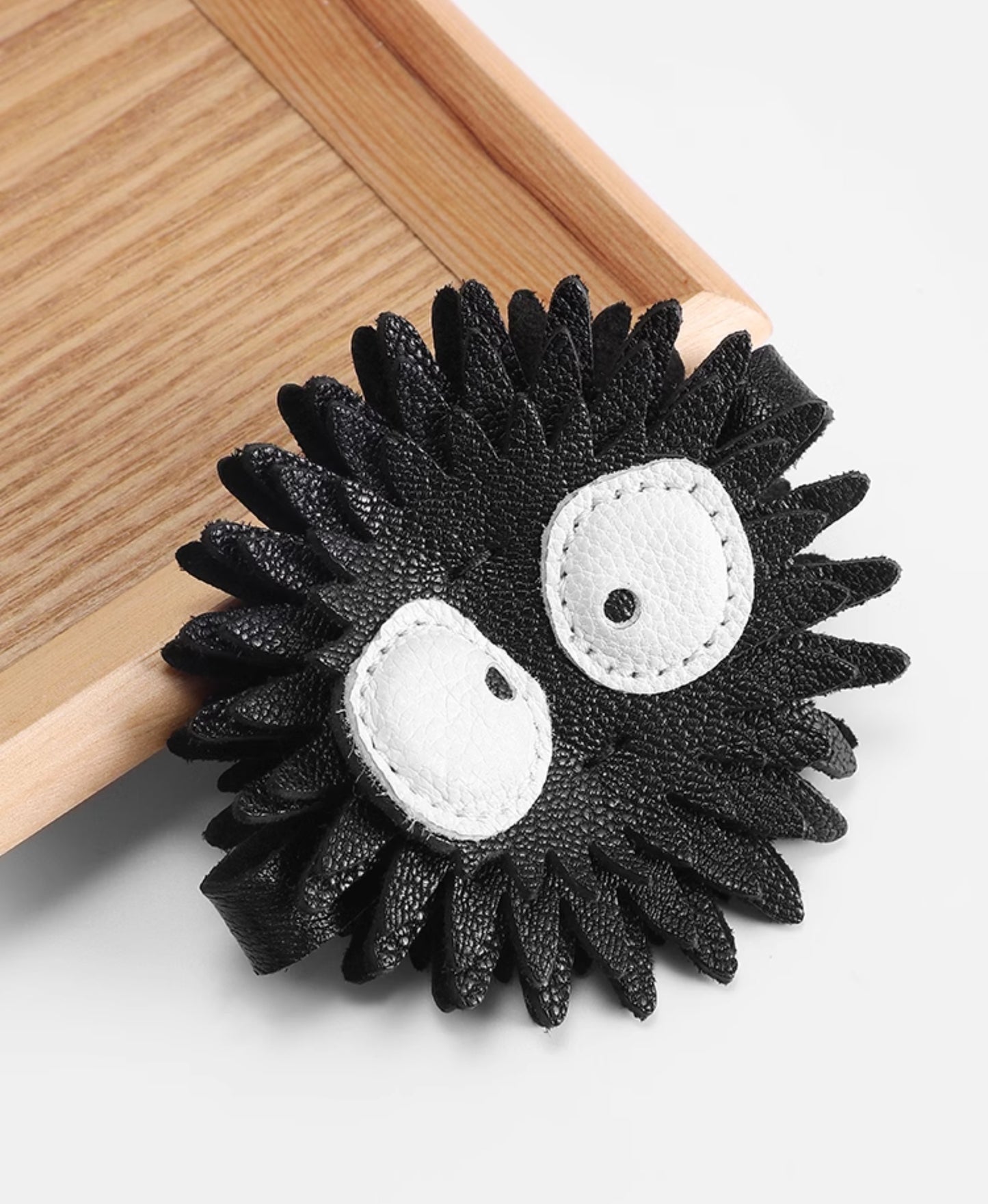 Handmade Flamenco Bag Charm – Adorable Coal-Shaped Lambskin Accessory